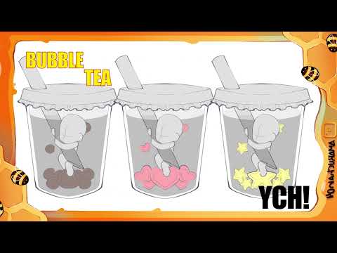Custom Bubble Drink YCH